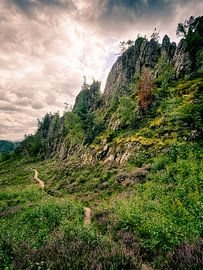 Großer Pfahl bei Viechtach im Bayerischen Wald 2 von Jörg Hausmann