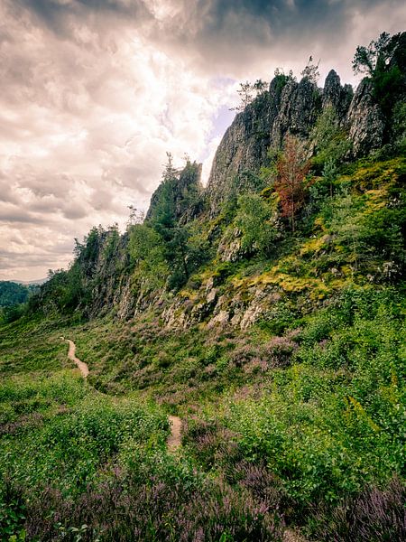 &quot;Grosser Pfahl&quot; rocks near Viechtach in the Bavarian Forest 2 by Jörg Hausmann