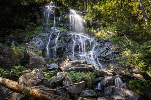 Bij de Zweribach waterval