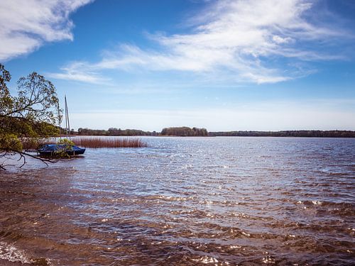 Meer in het Mecklenburgse merengebied