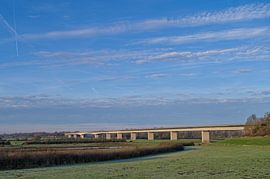Cortenoeversebrug bij Zutphen op een koude wintermorgen
