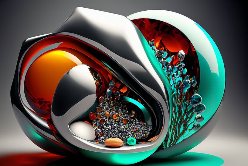 Moderne kunst 112-24 van Andreas Wemmje