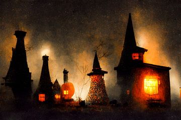 Spooky Village von Treechild