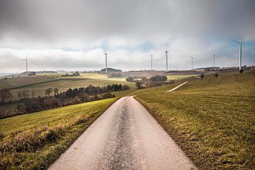 Windmühlen bei Habscheid von Rob Boon