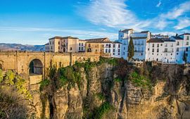 Tajo Gorge, Ronda, Spanje van Jan Fritz