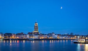 Skyline von Deventer am Fluss IJssel