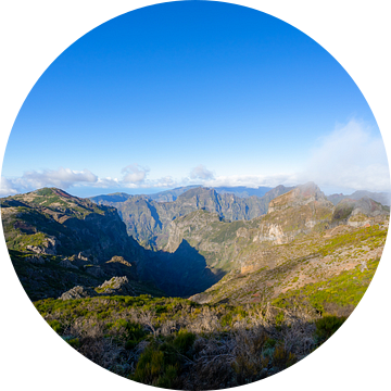 Looproute van de pico do arieiro naar Pico Ruivo van lars Bosch