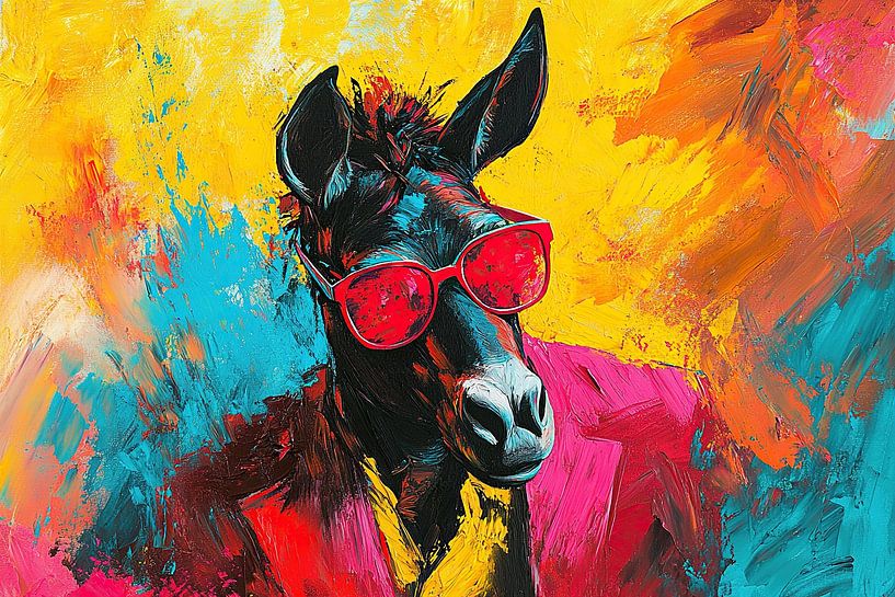Paard Bril van OMG Art
