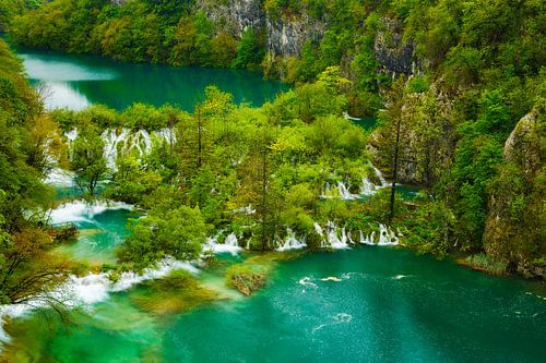 Vue des lacs de Plitvice sur Daniela Beyer