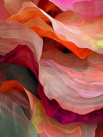 Super coloré, moderne et abstrait