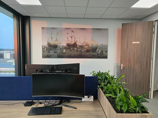 Le retour à Amsterdam de la deuxième expédition aux Indes orientales, Hendrik Cornelisz. Vroom