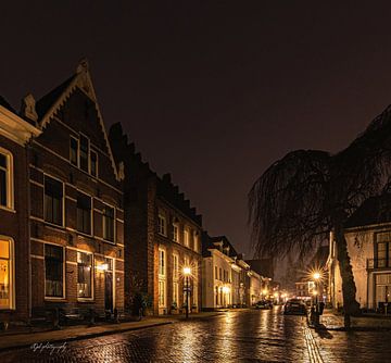 Doesburg by night van Arjan Stunnenberg