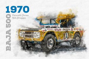 BAJA 500, Parnelli Jones, Bill Stroppe, Ford Bronco 'Big Oly', 1970