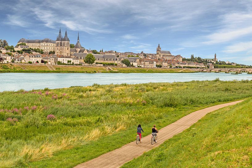 Blois aan de Loire. van Easycopters