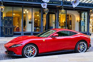 Ferrari Roma grand tourer car in Monaco
