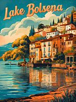 Bezaubernde Aussicht auf den Bolsena-See