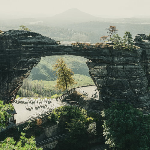 Prebischtors in Bohemian Switzerland