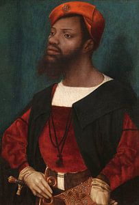 Porträt eines afrikanischen Mannes, Jan Jansz Mostaert - ca. 1525