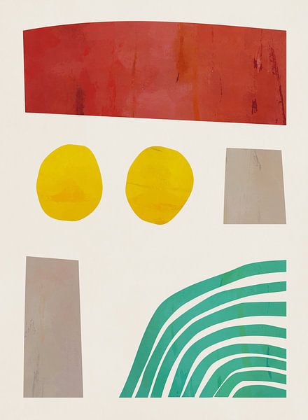Abstracte delen 3 van Georgia Chagas