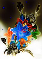 Lily-Iris Mix