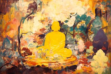 buddha by Virgil Quinn - Decorative Arts