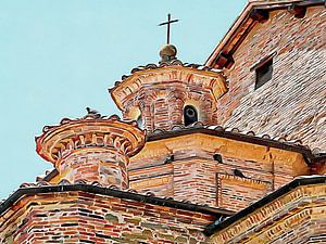 Religiöses Roofline Roosting