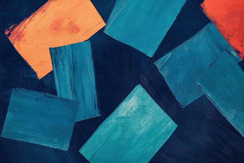 Bunte Formen von Poster Art Shop