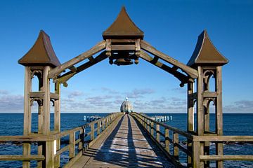 RÜGEN pier in Sellin - pier sellin van Bernd Hoyen