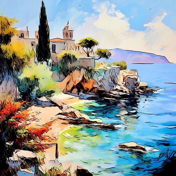 Kalimera, motief 5 van zam art