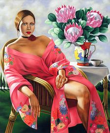 Tea, Late Afternoon van Catherine Abel