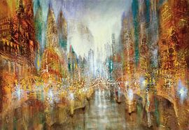 Shimmering City by Annette Schmucker