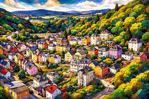 Idar-Oberstein Kubisme
