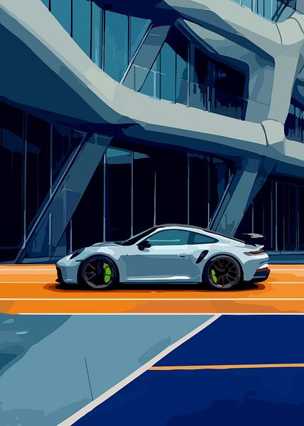 porsche van Leader Fc
