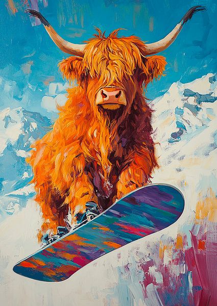 Scottish Highland cattle by Niklas Maximilian