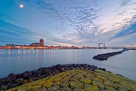 Beautiful cloudy sky above Dordrecht by Anton de Zeeuw