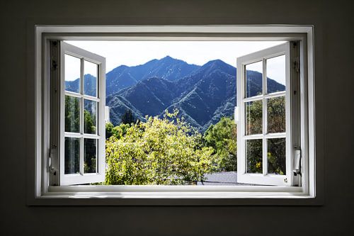 prachtig uitzicht op de bergen