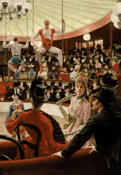 Women of Paris: The Circus Lover, James Tissot by All the Masters