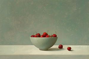Erdbeeren | Stille Reflexionen von Rot