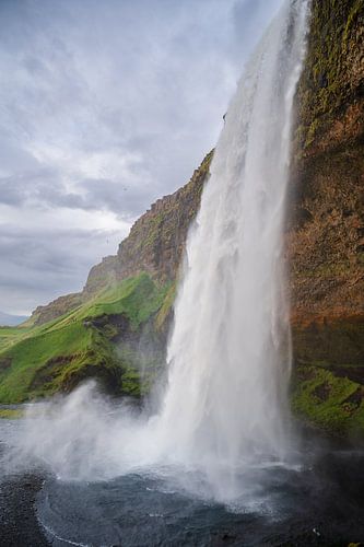Seljalandsfoss waterfall in Iceland