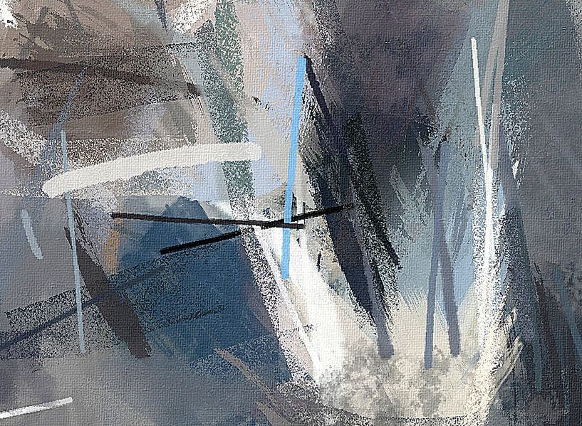 Die blaue Wand von Kay Weber