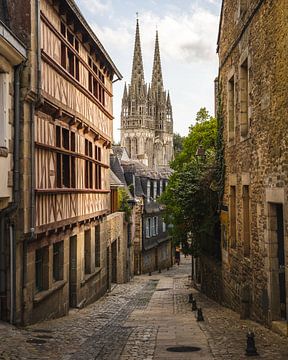 Cathedral of Quimper by OCEANVOLTA