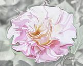 Pastel Rose von Yvonne Blokland Miniaturansicht