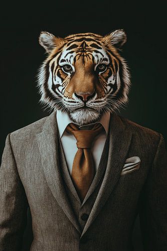 Tiger in clothing by Bert Nijholt