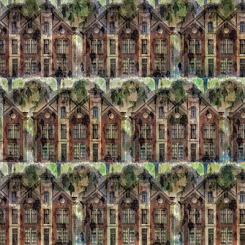 Cityscape V (op basis van rijksmonument de Sterrehof, Utrecht)