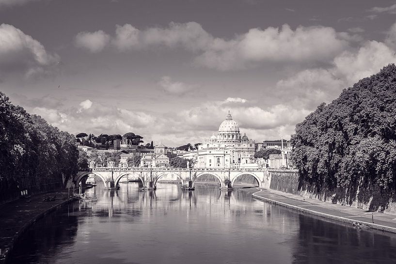 Rome Uitzicht op vaticaanstad van Tom Klerks