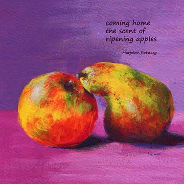The scent of ripening apples haiku