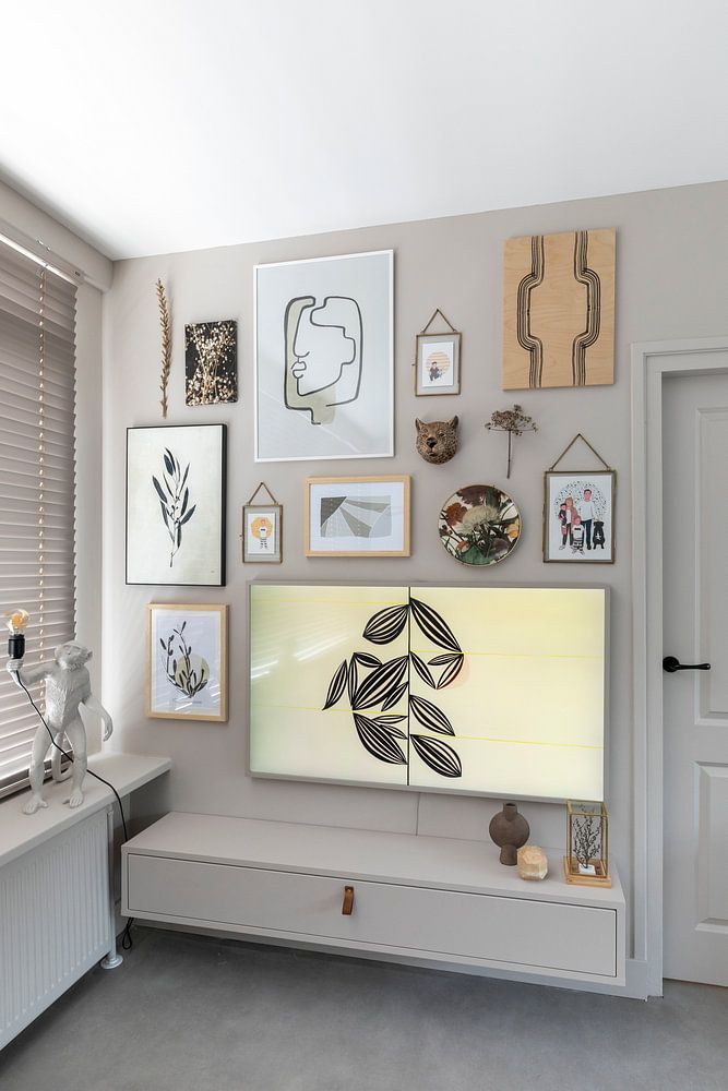 Abstrakt 2 Teile 1 Weg Tinte von Romee Heuitink