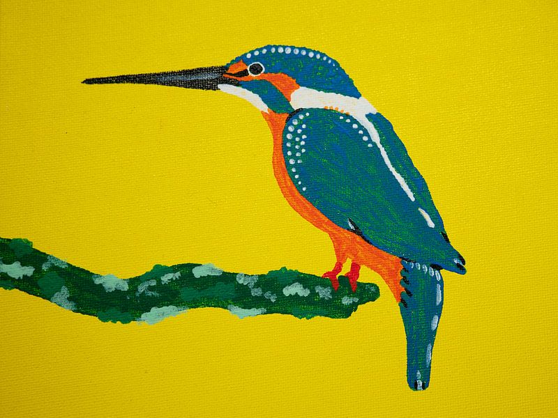 Eisvogel von Teun Poppelaars