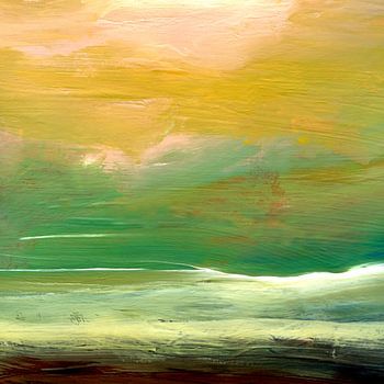 Lichtflut - abstrakte Landschaft