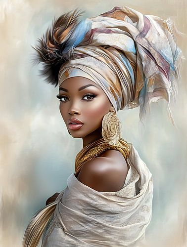 African Beauty by Jacky